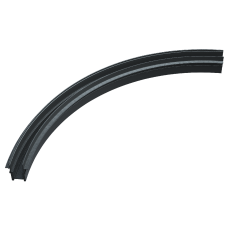 Радиусный магнитный шинопровод iLedex Vision 4822-1/4-D1200-BK