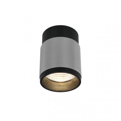 Накладной светильник iLedex Delta 1955-10W-3000K-36 BK+SL