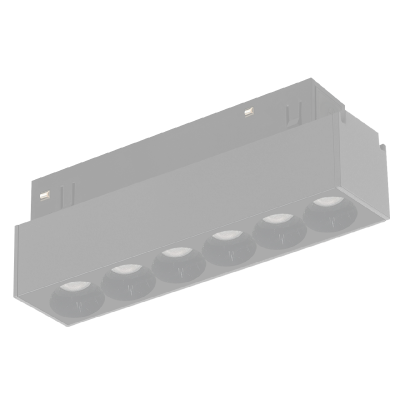 Трековый магнитный светильник iLedex Vision SMART 4822-002-L120-6W-38DG-BK