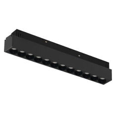 Трековый магнитный светильник iLedex Vision 4822-002-L235-12W-38DG-3000K-BK