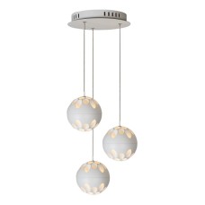 Подвесная светодиодная люстра iLedex Mob P1009-3 WH
