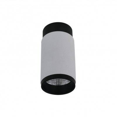 Накладной светильник iLedex Delta 1954-10W-3000K-36 BK+WH