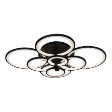 Потолочная светодиодная люстра iLedex Ring A001/8 BK
