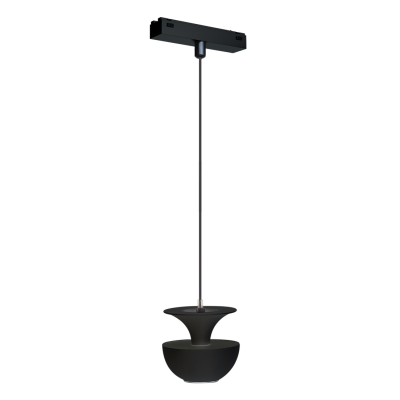 Трековый магнитный светильник iLedex Vision 4825-044-D80-6W-38DG-3000K-BK