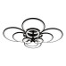 Потолочная светодиодная люстра iLedex Ring A001/10 BK