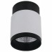 Накладной светильник iLedex Delta 1955-10W-3000K-36 BK+WH