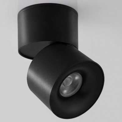 Накладной светильник iLedex Metrica 115-12W-D70-4K-55DG-BK