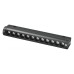Накладной светильник iLedex Technical VISION48/25 4825-041-L209-12W-36DG-3000K-BK