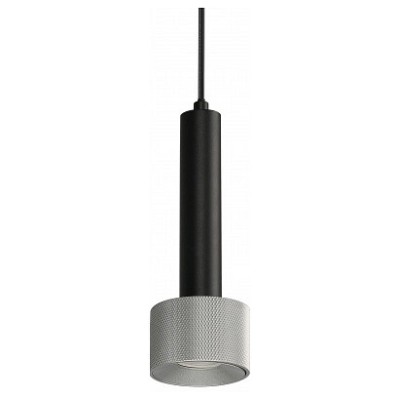 Подвесной светильник iLedex Technical Delta 2362-1 BK+SL