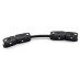 Соединитель гибкий для треков iLedex Technical VISION48/22 POWER CONNECT 4822-R-BK