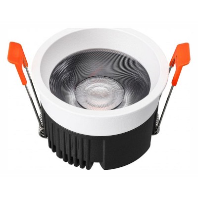Встраиваемый светильник iLedex Technical Mars 112-12W-D80-3000K-24DG-WH
