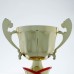 Кубок 140C, наградная фигура, золото, подставка камень, 28 × 13,5 × 6 см.