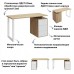  Стол Эконом-стандарт С-416 блэквуд ячменный/меренга