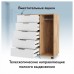  Шкаф комбинированный Эконом-стандарт К-20 дуб крафт золотой/меренга