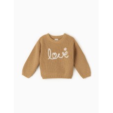 Джемпер Крошка Я Love, р.92-98 см, бежевый