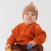 Джемпер вязаный Крошка Я Oranges, р.86-92, оранжевый