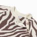 Джемпер вязаный Крошка Я Zebra рост 68-74 см, молочный