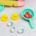 Игрушка для ванны Крошка Я «Водная горка», 22 детали, 8 игрушек, ковш, на присосках