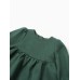 Платье с воротничком Крошка Я Linen, 74-80, зеленый