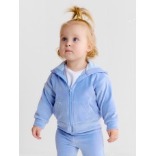 Толстовка Крошка Я Plushy, р. 74-80, голубой