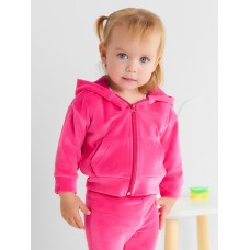 Толстовка Крошка Я Plushy, р. 92-98, фуксия