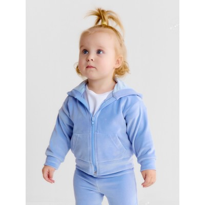 Толстовка Крошка Я Plushy, р. 92-98, голубой