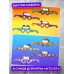 Большой набор настольных игр, 8 игр, от 2 игроков, 6+