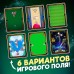 Настольный бильярд «6 в 1: бильярд, стикбол, стикбоулинг, стик гольф, фингербол», 1-2 игрока, 4+