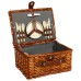 Корзина для пикника maclay, плетёная, 2 персоны, 38х28х28 см, лоза