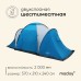 Палатка туристическая, кемпинговая maclay LIRAGE 6, 6-местная, с тамбуром
