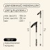 Палка трекинговая maclay Carbon 900, телескопическая, 1 шт.