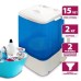 Стиральная машина Мастерица WM-0102, 175 Вт, V=23 л, загрузка белья 2 кг, цвет бака синий