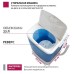 Стиральная машина Мастерица WM-0102, 175 Вт, V=23 л, загрузка белья 2 кг, цвет бака синий