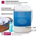 Стиральная машина Мастерица WM-0102, 175 Вт, V=23 л, загрузка белья 2 кг, цвет бака синий