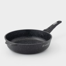 Сковорода «Гранит Black» Induction Pro, d=26 см, съёмная ручка, антипригарное покрытие, индукция, чёрный