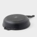 Сковорода «Гранит Black» Induction Pro, d=26 см, съёмная ручка, антипригарное покрытие, индукция, чёрный
