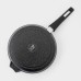 Сковорода «Гранит Black» Induction Pro, d=26 см, съёмная ручка, антипригарное покрытие, индукция, чёрный