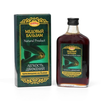 Алтайский медовый бальзам, суставной 