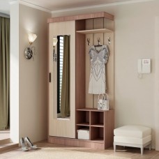 Прихожая купе Бриз, 1100х400х2200, Ясень шимо