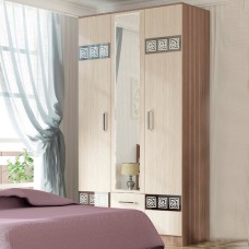 Шкаф 3х ств. Коста-Рика, 1200х570х2300, Ясень шимо