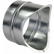 Врезка НЕОКЛИМАТ круглая оцинкованная D 125/100 0,5 мм