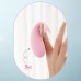 Виброяйцо с клиторальной стимуляцией, G Spot, ЗУ USB, APP управление, Soft силикон, розовый