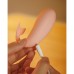 Виброяйцо с клиторальной стимуляцией, G Spot, ЗУ USB, APP управление, Soft силикон, розовый