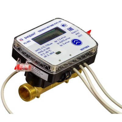 Теплосчетчик ультразвуковой РИДАН РУТ-01/DN15/Qp1,5