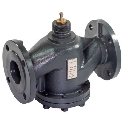 Клапан регулирующий РИДАН VFM-2R PN16 DN100 Kvs160 Tmax150, 2-х ход., седельный, фланец,чугун