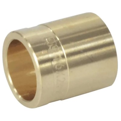 Гильза РОС для PE-X труб аксиальная латунь Дн 16