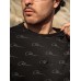 Футболка РОСКОСМОС х ONLYTOP, р. XS, цвет чёрный