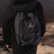 Рюкзак текстильный РОСКОСМОС х ONLYTOP, с карманами, чёрный