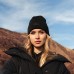 Шапка с отворотом РОСКОСМОС х ONLYTOP, р. 56-58, чёрная