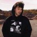 Толстовка с капюшоном РОСКОСМОС х ONLYTOP, р. XXL, цвет чёрный